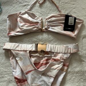 Brand new fashion nova cut out bikini